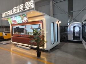 Hot Selling 580cm Aluminum Fiberglass Multifunctional Mobile Outdoor Food Truck Candy <b>Rust</b> Resistant Built-In Power Customizable - Product Image 6