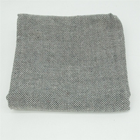 Tissu de support pour tapis gris et blanc 1x1m pour la fabrication de tapis, le tufting, la broderie au poinçon, tissu fait main pour le tufting
