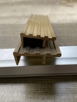 Profilés d'escalier en laiton de qualité supérieure, sur mesure, dorés, antidérapants, pour usage commercial, moulures d'escalier, profilés d'escalier, intérieur/extérieur