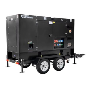 Centrale Électrique Mobile 150KW, Générateur Silencieux sur Remorque avec Démarrage Automatique, 50/60Hz, Roues - Product Image 5
