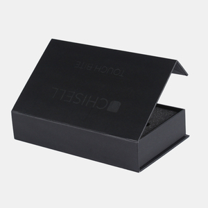 Custom Box Foam Factory Luxury Custom Logo Rigid Paper Game Console Gift Packaging Cardboard Matte Black Box With Foam Insert