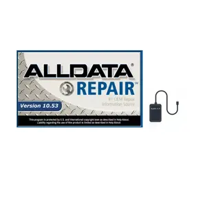 Alldata 10.53 1TB tüm veri oto tamir yazılımı 24-in-1 araba aracı tarayıcı sabit disk teşhis aracı