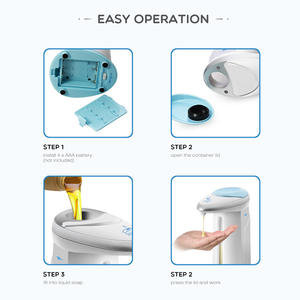 Nuevo Dispensador de Jabón Automático Inteligente con Sensor para Teléfono Móvil, Gel Desinfectante de Manos, Dispensador de Sobremesa para Cocina, Sin Contacto, Portátil, para el Hogar - Product Image 4