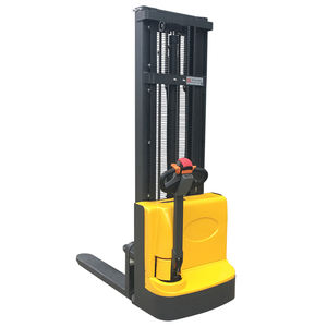 Mesin Penumpuk Barang <span class=keywords><strong>1T</strong></span> 1.6M, Forklift Portabel Pengangkat Sendiri, Penumpuk Pallet Listrik Penuh - Product Image 2