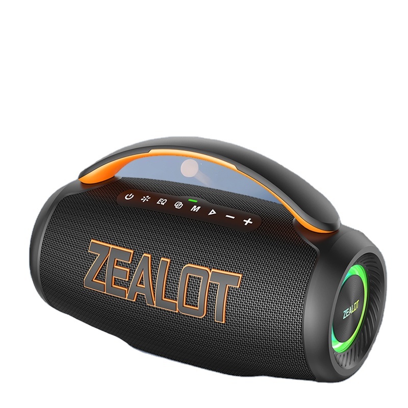 ZEALOT P12 60W Portable Subwoofer Outdoor Wireless Speakers with USB Communication for Home Car Outdoor Party Soundbox