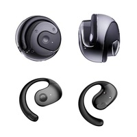Écouteurs TWS 3-en-1 T2, écouteurs sans fil intelligents à oreille ouverte, contrôle tactile, affichage numérique pour une haute fidélité 5.4