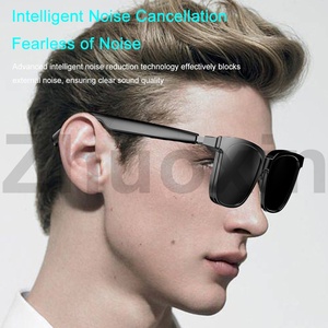 Gafas de traducción Pro AI para mujer, gafas de sol de audio inteligentes con bloqueo de luz azul con diseño de absorción de lente magnética, IP54, impermeables, 2017 - Product Image 5