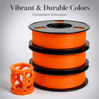 Filament d'imprimante 3D PLA, vente directe usine, enroulement soigné, 1,75 mm ±0,02 mm de tolérance, tiges en plastique PLA pour impression 3D