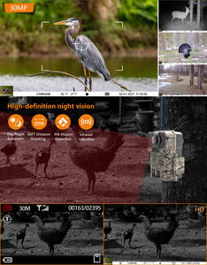 Caméra <span class=keywords><strong>de</strong></span> <span class=keywords><strong>chasse</strong></span> infrarouge 4G <span class=keywords><strong>la</strong></span> plus vendue <span class=keywords><strong>pour</strong></span> l'observation des animaux, caméra <span class=keywords><strong>de</strong></span> suivi <span class=keywords><strong>de</strong></span> sentier en plein air - Product Image 6