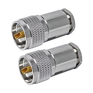 Conector Macho UHF Tipo Tornillo PL259 para Cable LMR400 RG213 - Product Image 1