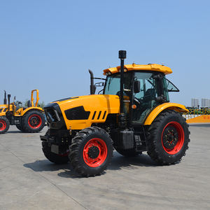 4x4 120HP <span class=keywords><strong>AC</strong></span> Cabine Tracteurs pour Agriculture Traktor Châssis Plus Fort Huaxia Trator Grand Châssis Trator - Product Image 3