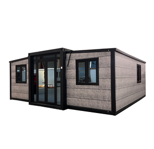 JUJIU Petite maison pliante extensible de 18 m² et 25 m² Petite maison avec salle de bain complète 1 chambre à coucher 1 salon Maison conteneur - Product Image 3