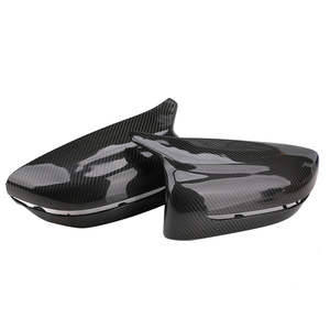 Cubierta de espejo retrovisor Bmw estilo fibra de carbono, juego completo para series 1, 3, 4, 5, X3, X4, X5, X6, X7 - Product Image 1