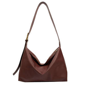 Nuevo Bolso de Hombro Retro de PU para Mujer, Gran Capacidad, con Cierre, Estilo Urbano, Casual, con Forro de Poliéster - Product Image 6