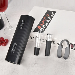 Sacacorchos eléctrico Chef Season Show, a pilas, portátil, para botellas de vino tinto, ideal para regalo. - Product Image 2