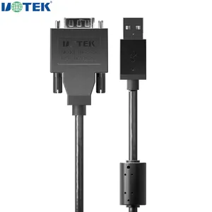 Uotek Fabrikant Usb Naar RS-232 Converter USB-A Rs232 Kabel Db9 Connector Met Elektrostatische Bescherming UT-8823