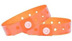 Gelang plastik vinil PVC bentuk L satu kali penggunaan acara grosir - Product Image 2