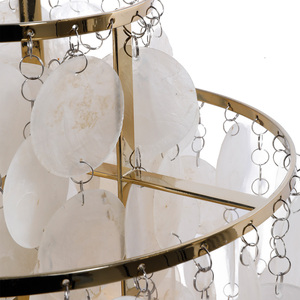 Pendente a forma di conchiglia di mare di arte moderna preferito per soggiorno e sala da pranzo decorazione d'interni lampadari e luci a sospensione - Product Image 2