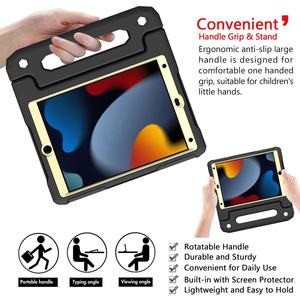 Funda Impermeable de Espuma EVA para Tablet Infantil, <span class=keywords><strong>Precio</strong></span> de Fábrica HGD, para <span class=keywords><strong>iPad</strong></span> 10.2 Pulgadas 7.ª, 8.ª y 9.ª Generación 2019, 2020, 2021, con Soporte y Marco - Product Image 4
