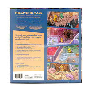 Puzzle éducatif jouets 1000 pièces puzzle personnalisé Le labyrinthe mystique grande image Puzzles jeu - Product Image 2