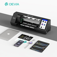 Máquina de Corte Automática Devia con Ajuste de Presión de Cuchilla |   Cortador de Película de Hidrogel Flexible de 230 mm 7H/9H, Precisión de 0.1 mm, para Teléfono Móvil