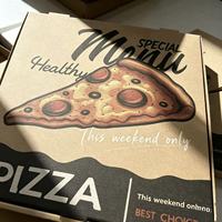 Fabricant de boîtes à pizza réutilisables en carton carré de 10 x 10 pouces, grand conteneur à pizza pour la livraison à emporter, boulangerie, restaurant, fête à la pizza