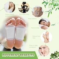 Nouveauté OEM ODM : Patchs détoxifiants pour les pieds au gingembre et aux herbes chinoises, nettoyage en profondeur, patchs naturels pour le sommeil, pour hommes et femmes