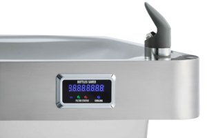 Distributeur de 20 litres d'<span class=keywords><strong>eau</strong></span> réfrigérée par heure <span class=keywords><strong>Fontaine</strong></span> à boire réfrigérée murale à capteur sans contact - Product Image 4