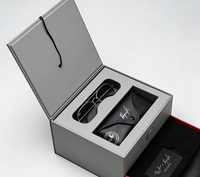 Boîte d'emballage pour lunettes de vue en papier rigide de luxe, personnalisable avec logo, écologique, en matériaux recyclés, réutilisable et portable