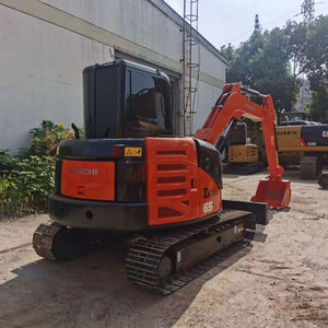 Miniexcavadora Hitachi ZX65 de Alta Calidad, 6.5 Toneladas, Máquina Hidráulica de Orugas, Motor Yanmar Usado, Bomba de Motor CE, Caja de Cambios, PLC - Product Image 3