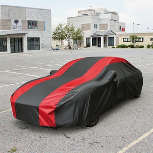 Moda tasarımı evrensel su geçirmez SUV araba kılıfı 210D Oxford malzeme özelleştirilmiş açık tam araba kılıfı - Product Image 6