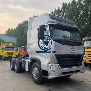 Camion tracteur A7 d'<span class=keywords><strong>occasion</strong></span>, camion 6x4 10 roues, sinotruck 420 hp, camion Sino d'<span class=keywords><strong>occasion</strong></span>, conduite à gauche - Product Image 1