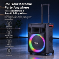 Enceinte Karaoké Portable en Gros avec Woofer 12 Pouces, Écran Tactile Android et Bluetooth pour Fêtes