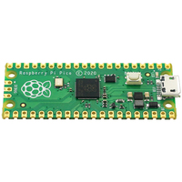 Microcontrolador Raspberry Pi Pico RP2040 Chip de brazo de doble núcleo Cortex M0 + procesador microordenadores de baja potencia + encabezado GPIO + cable USB