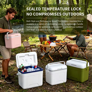 <span class=keywords><strong>Bolsa</strong></span> Térmica Aislada DLM de 10L con Asa Antideslizante <span class=keywords><strong>para</strong></span> Pesca y Camping al Aire Libre - Product Image 4