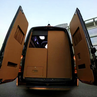 Kit d'aménagement intérieur de luxe Dingkong pour camping-car Sprinter, en cuir, portable et élégant |   Fabricant OEM sur mesure