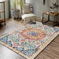 Tapis de salon en peluche, résistant à la saleté, antidérapant, grande surface, couverture complète, tapis pour canapé et table basse, fausse fourrure de cachemire, 4m