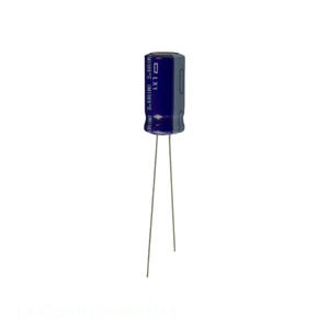 Condensateur radial traversant LXY25VB221M8X15LL en aluminium 220 µF 20 % 25 V - Product Image 1