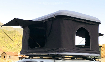 Dessus noir + tente noire fabr