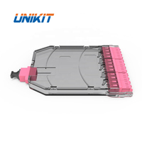 Boîte de module de Cassette OM4 MTP mk à LC, 12 24 Fibers, pour panneau de brassage de Fiber optique, Module de Cassette LGX MTP mps, offre spéciale