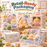 Jouets en peluche pour nouveau-nés en gros : cigogne, oie, avion, montgolfière – Animaux en peluche pour baby showers, personnalisables OEM