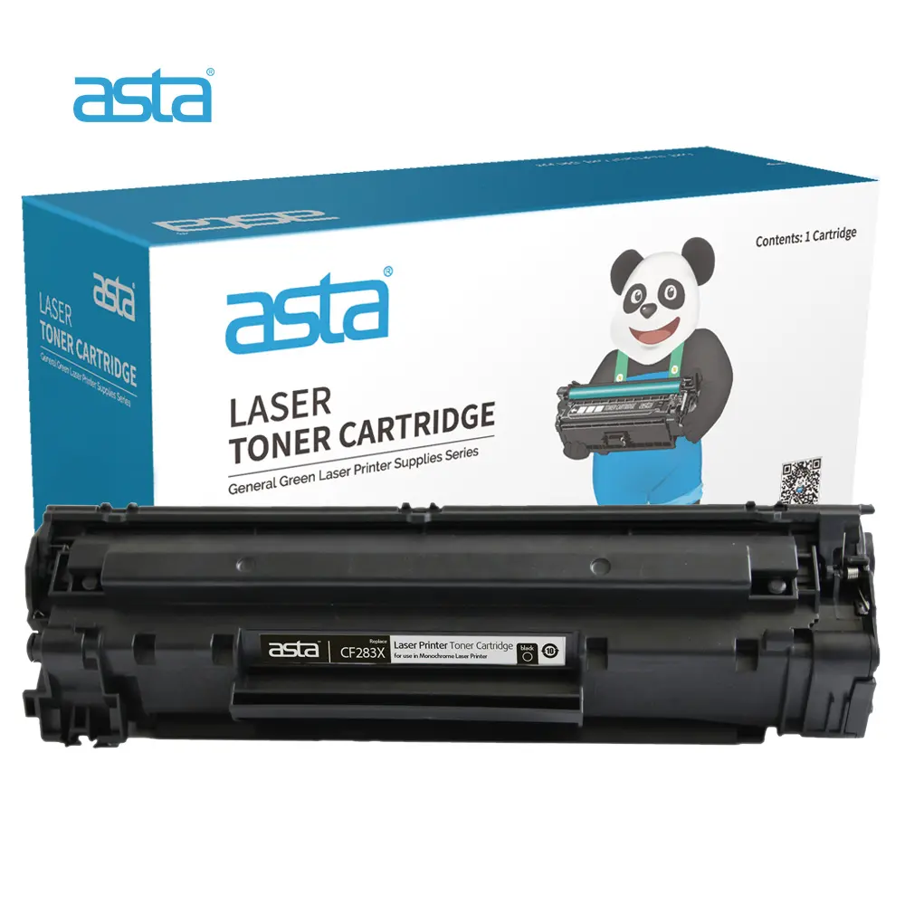 ASTA Toner kartusche CF283X 283X 283 83X Universal kompatibel für HP Pro MFP M201 M225 Shenzhen Premium Supplier