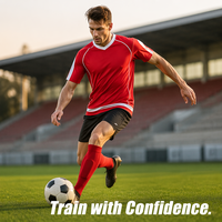 Ensemble d'uniformes de football personnalisés de haute qualité, légers, respirants et à séchage rapide, équipement d'entraînement de football pour toutes les saisons