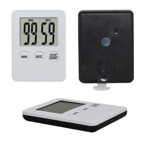 Minuteur de cuisine numérique électronique miniature en gros, nouvel arrivage, avec écran LCD en plastique, forme carrée mince et aimant au dos, <span class=keywords><strong>pas</strong></span> <span class=keywords><strong>cher</strong></span> - Product Image 5