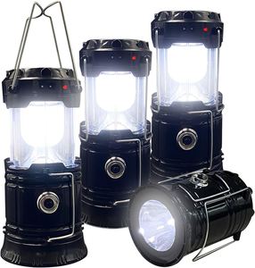 RTS Portable Multifunctional IP44 Waterproof Hanging Camping Lantern <b>USB</b> <b>Rechargeable</b> LED Solar <b>Lights</b> CE Certified Dimmable - Product Image 1