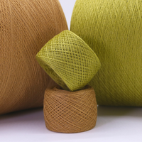 Fil mélangé en laine, velours à haute brillance, plumeux, pour tricot et crochet à la main