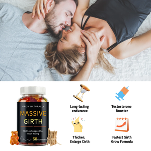 OEM gelişmiş formülasyon doğal bitkisel erkek doğurganlık takviyesi erkekler için büyük çevresi Gummies - Product Image 4