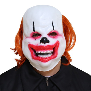 Máscara <span class=keywords><strong>de</strong></span> Payaso <span class=keywords><strong>de</strong></span> Látex para Cosplay <span class=keywords><strong>de</strong></span> <span class=keywords><strong>Joker</strong></span>, Máscara Facial <span class=keywords><strong>Completa</strong></span> <span class=keywords><strong>de</strong></span> Terror <span class=keywords><strong>de</strong></span> la <span class=keywords><strong>Película</strong></span> <span class=keywords><strong>Joker</strong></span> Origin, para Halloween y Navidad - Product Image 1