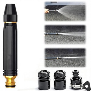 <span class=keywords><strong>Pistolet</strong></span> de lavage de voiture haute pression en métal pour la maison avec pulvérisateur de tuyau d'<span class=keywords><strong>arrosage</strong></span>, motifs de pulvérisation réglables pour le lavage de voitures et l'<span class=keywords><strong>arrosage</strong></span> des plantes - Product Image 2