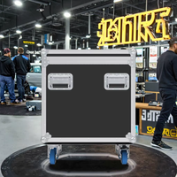 Flight-case personnalisé Boîte de transport professionnelle pour robot antichoc avec petit Flight-case en mousse EVA